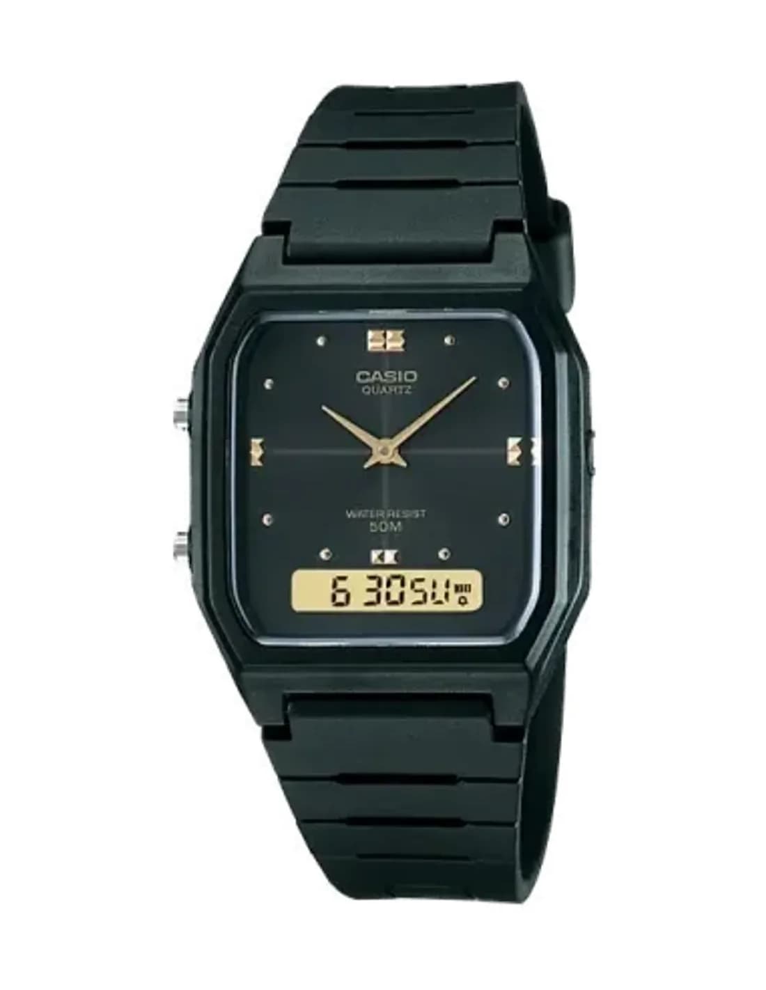 Montre Femme Casio Vintage AW-48HE-1AVDF Noir