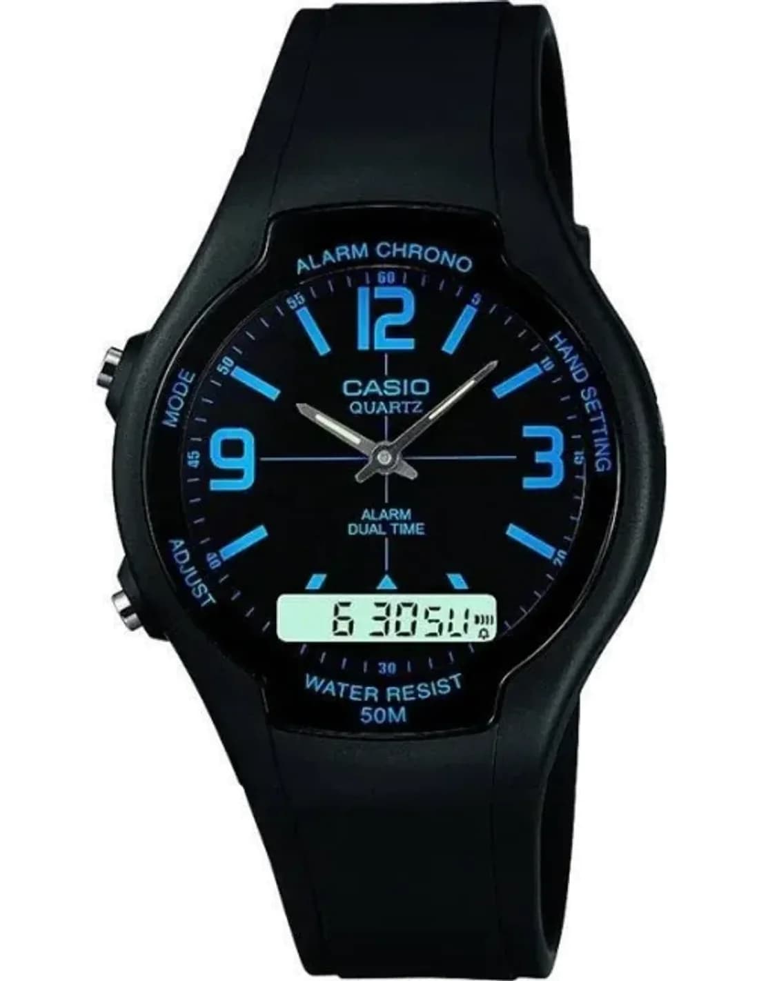 Montre Homme Casio AW-90H-2BVEF Noir