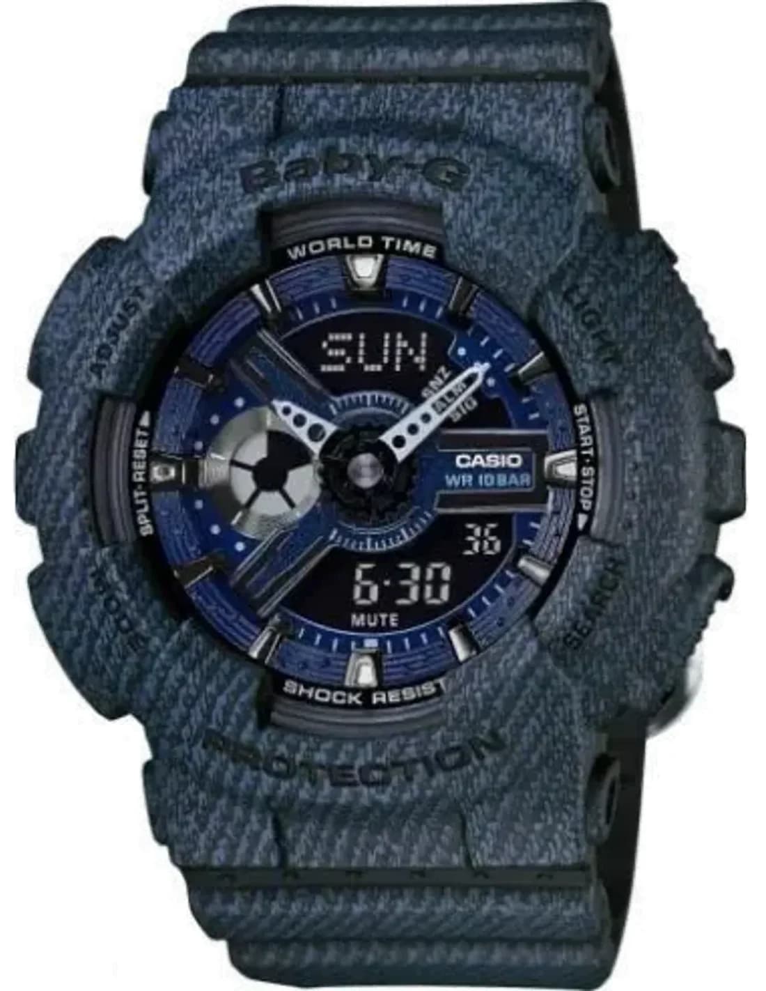 Montre Homme Casio Baby-G BA-110DC-2A1ER Bleu
