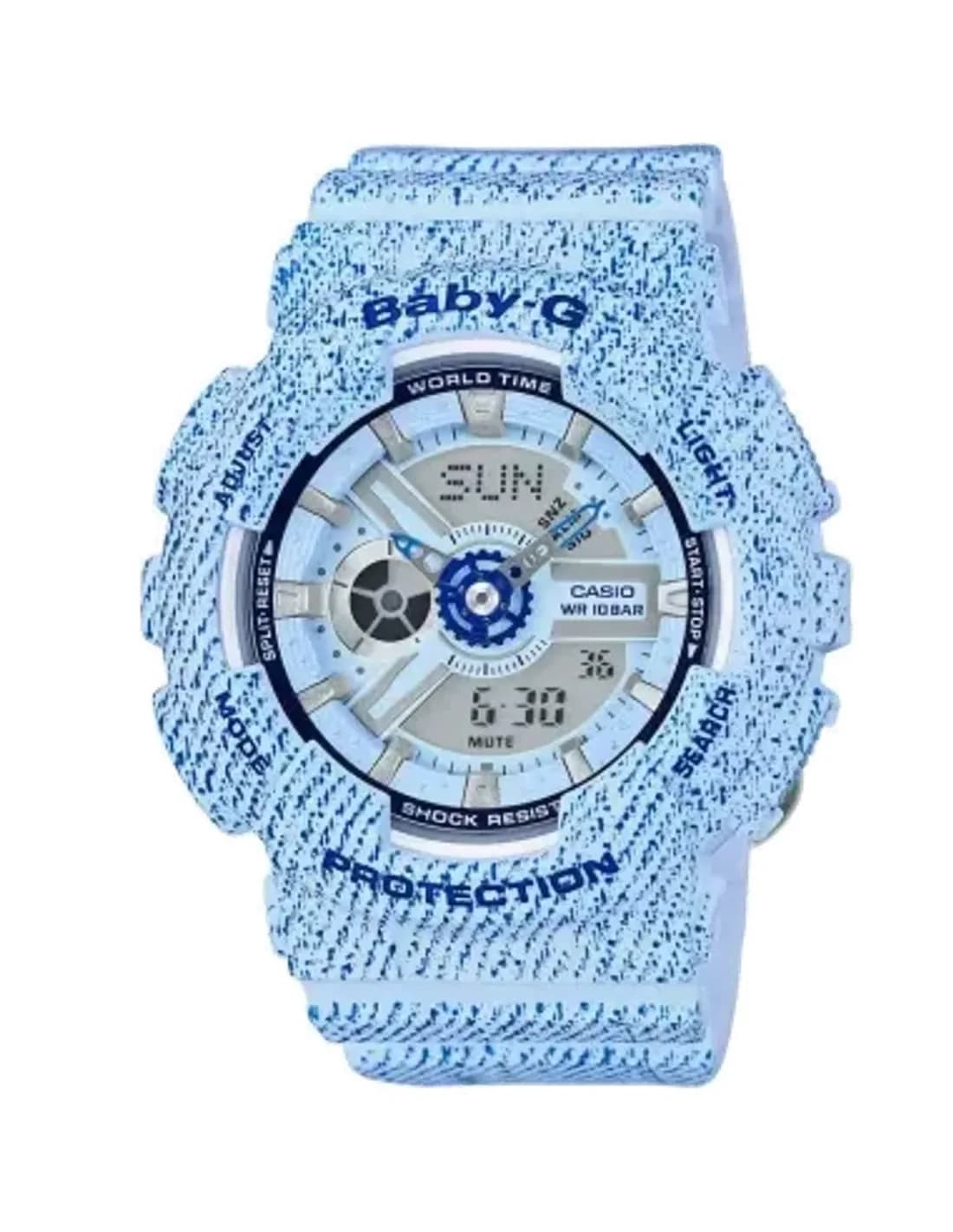 Montre Femme Casio Baby-G BA-110DC-2A3ER Bleu