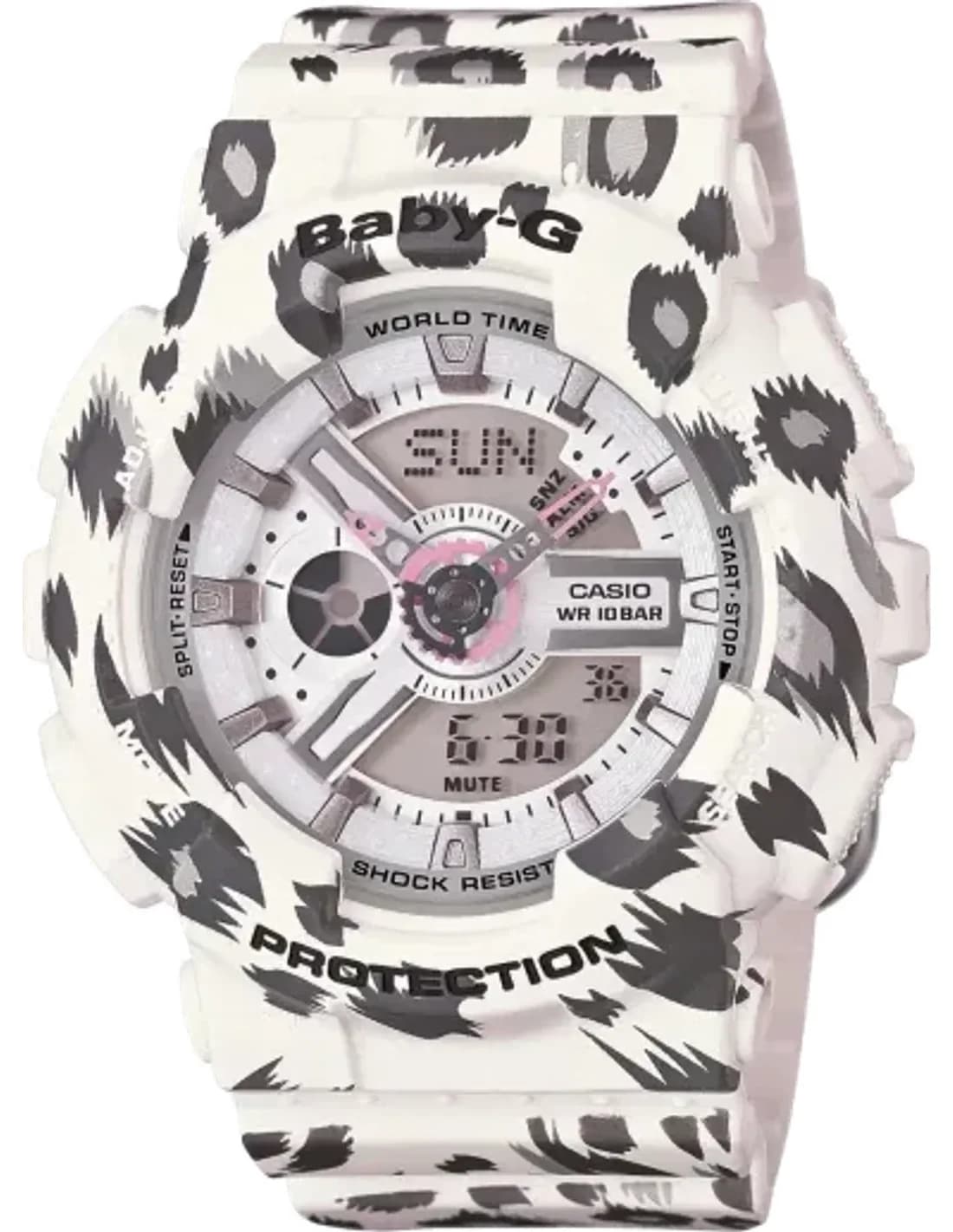 Montre Femme Casio Baby-G BA-110LP-7AER Blanc