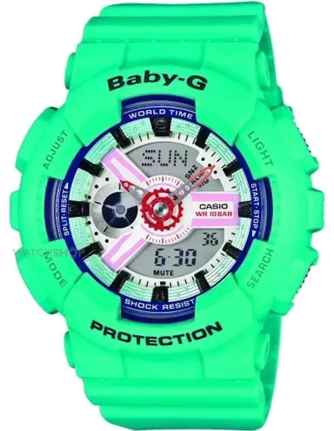 Montre Femme Casio Baby-G BA-110SN-3AER Vert
