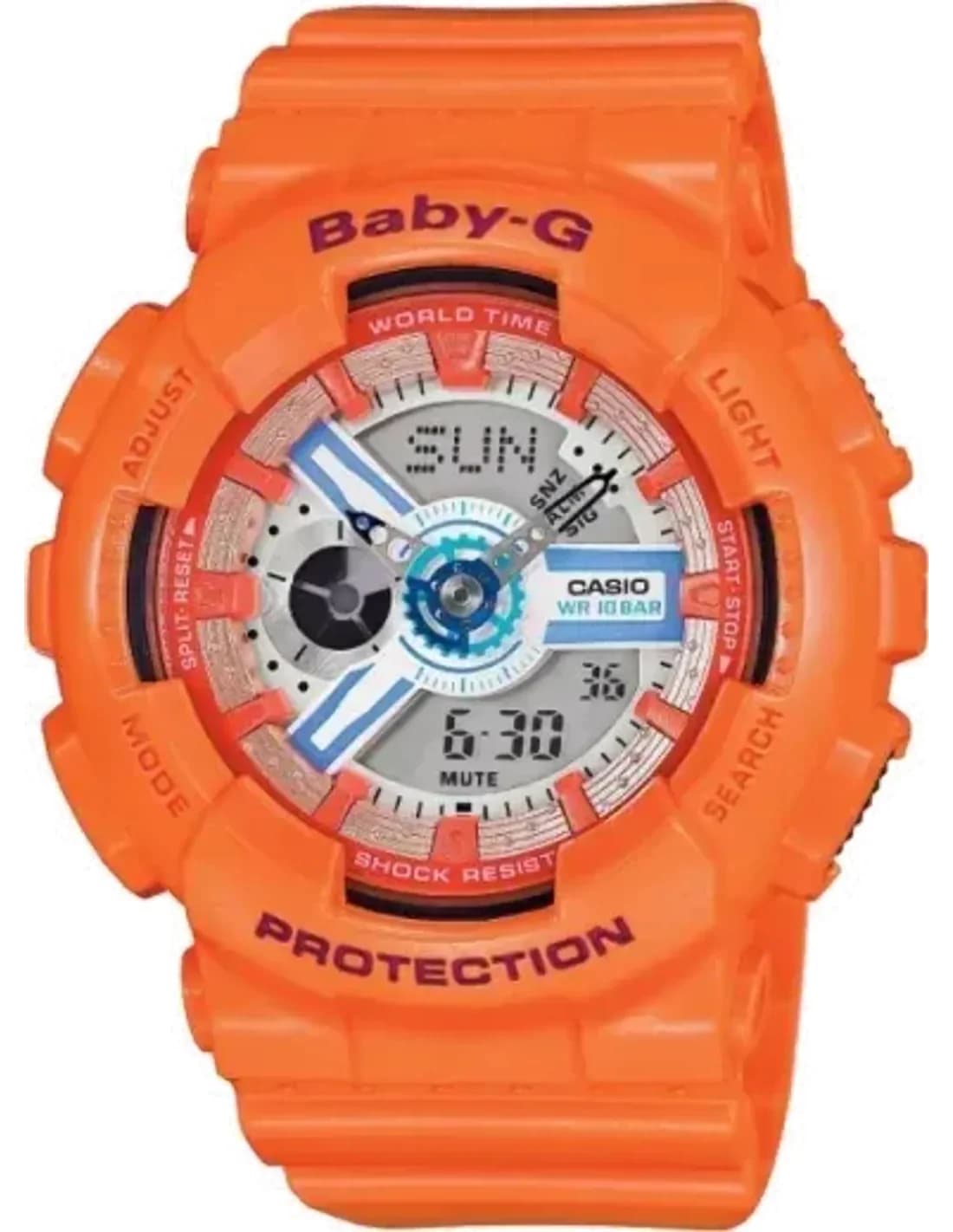 Montre Femme Casio Baby-G BA-110SN-4AER Orange