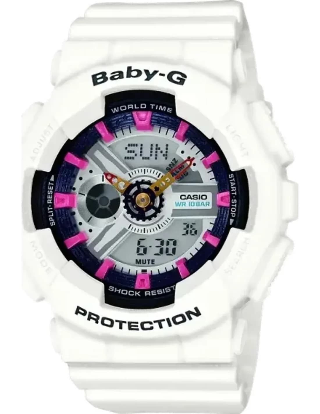 Montre Femme Casio Baby-G BA-110SN-7AER Blanc