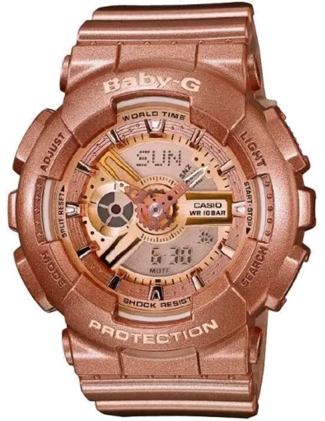 Montre Femme Casio Baby-G BA-111-4AER Or Rose