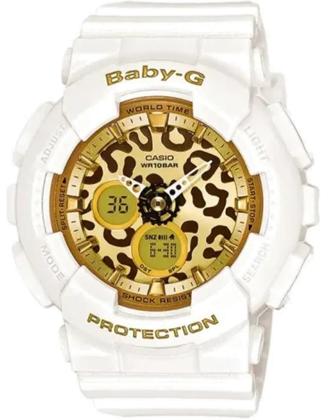 Montre Femme Casio Baby-G BA-120LP-7A2ER Blanc