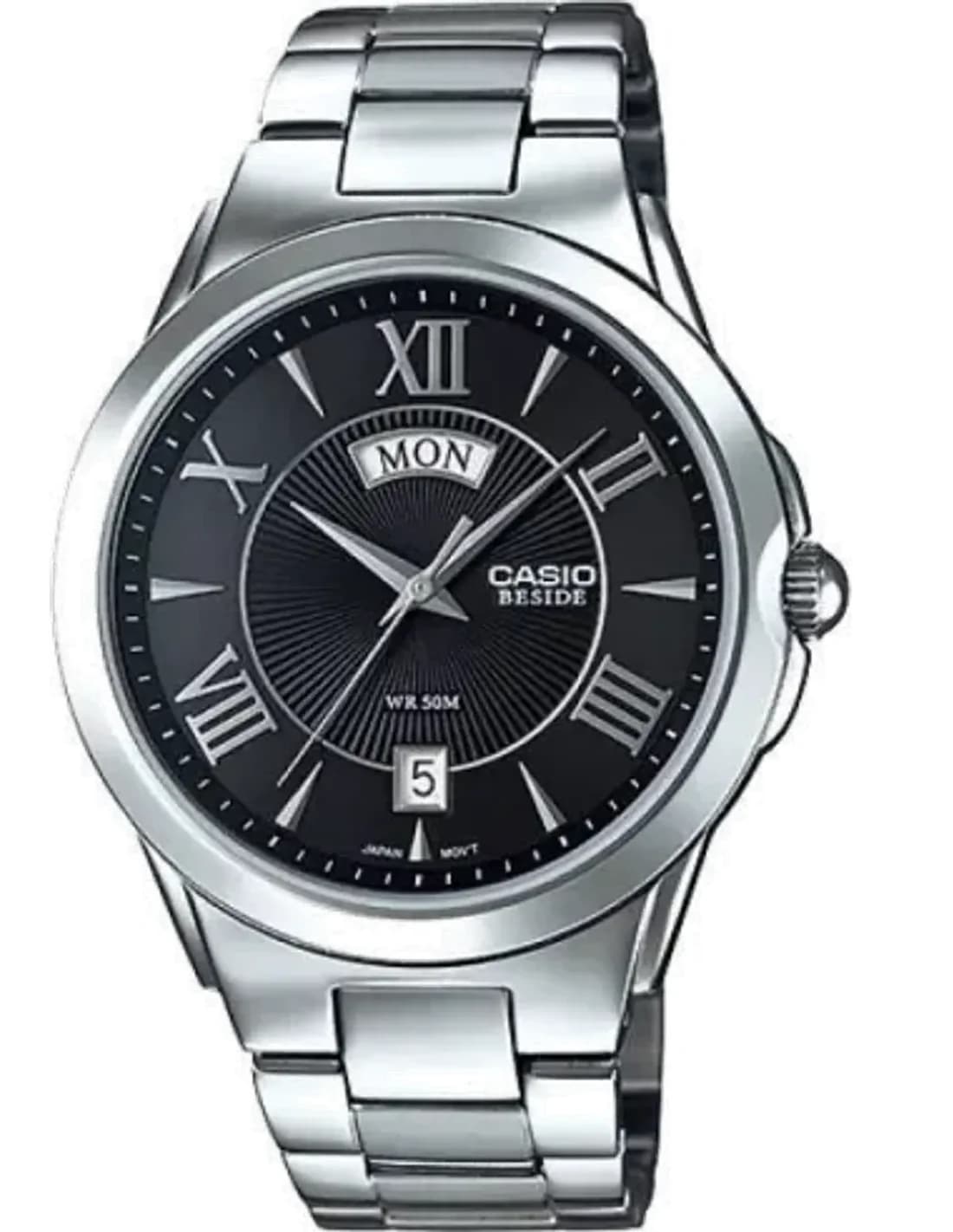 Montre Homme Casio BEM130D-1A Argent
