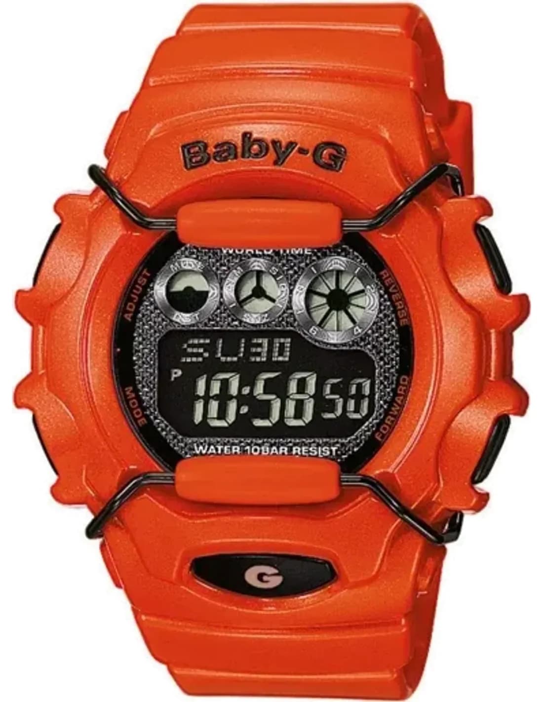 Montre Femme Casio Baby-G BG-1006SA-4BER Bracelet Résine Rouge