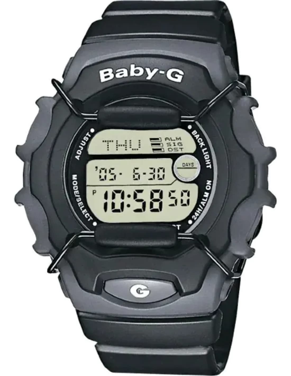 Montre Femme Casio Baby-G BG-174-1VER Bracelet Résine Noir