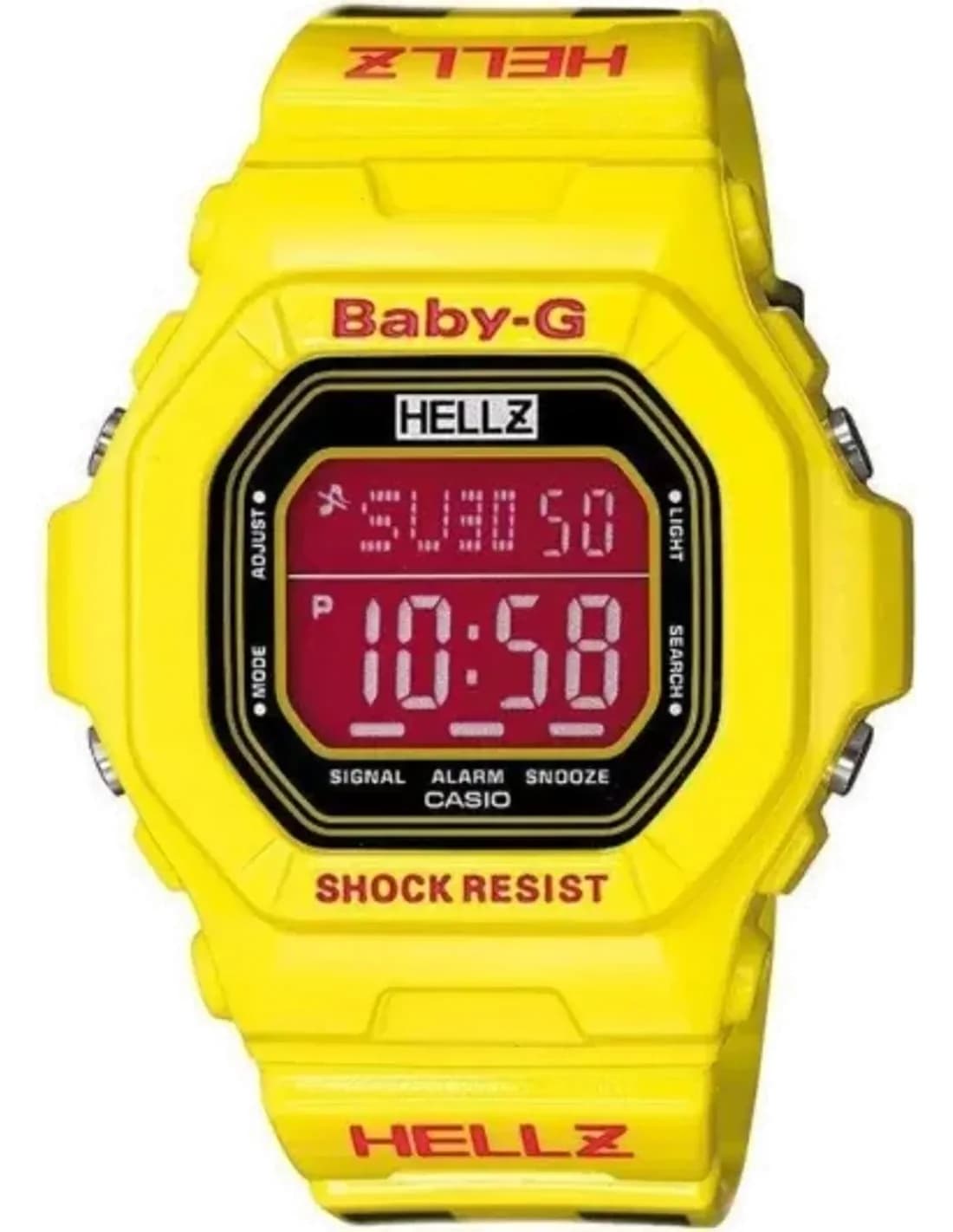 Montre Femme Casio Baby-G BG-5600HZ-9ER Hellz Edition Limitée