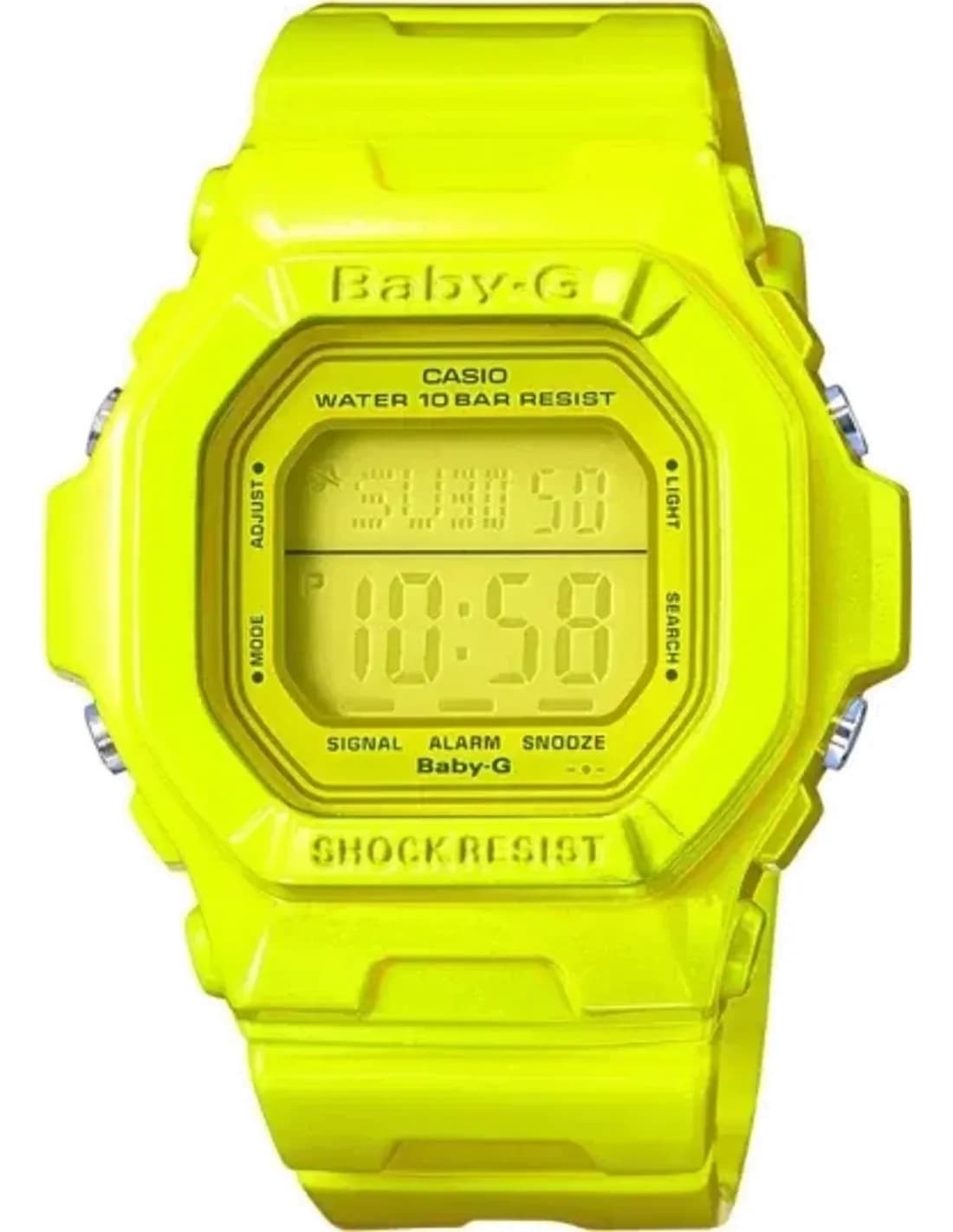 Montre Femme Casio Baby-G BG-5602-9ER Bracelet Résine Jaune