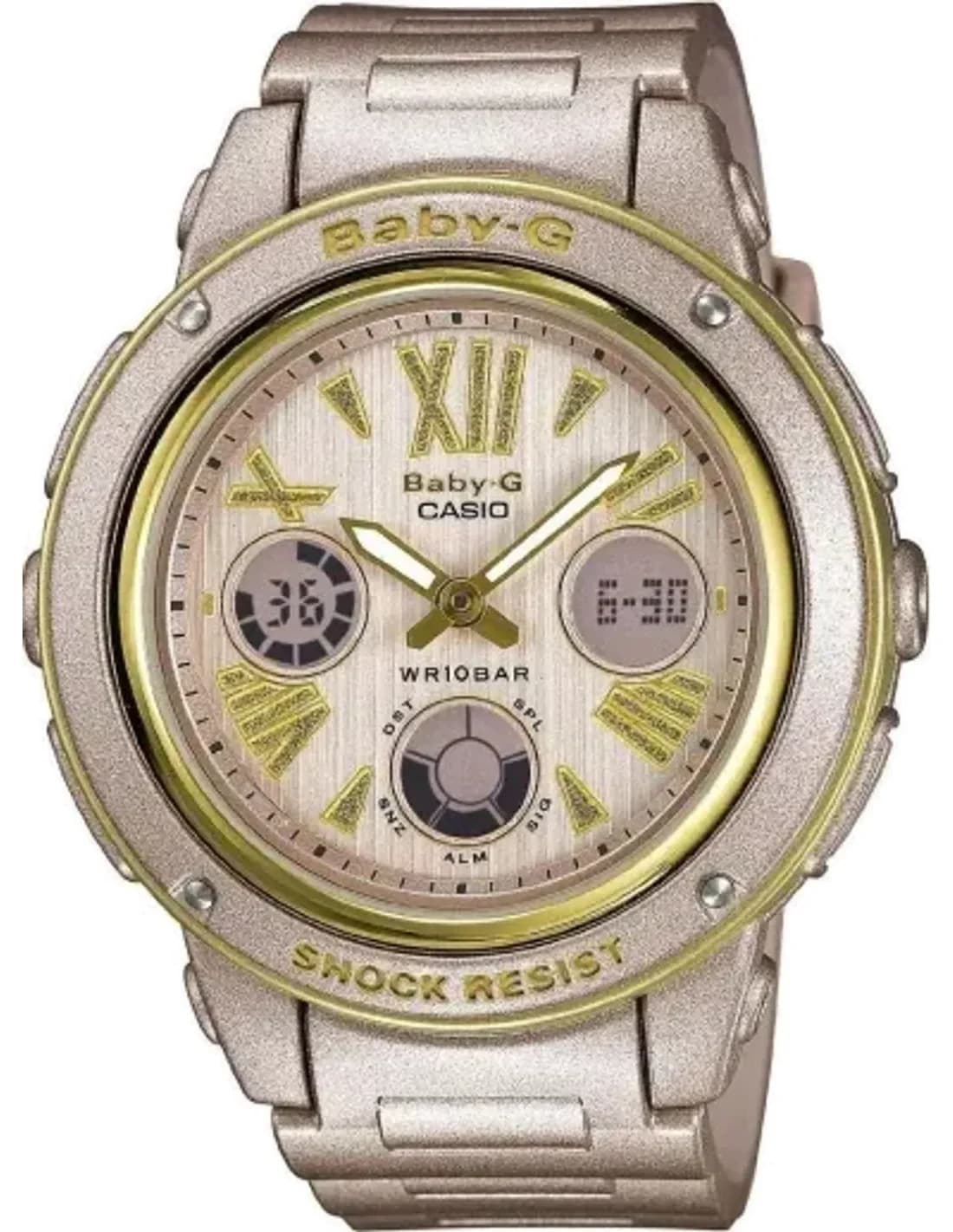 Montre Femme Casio Baby-G BGA-153M-4BER Bracelet Résine Rose