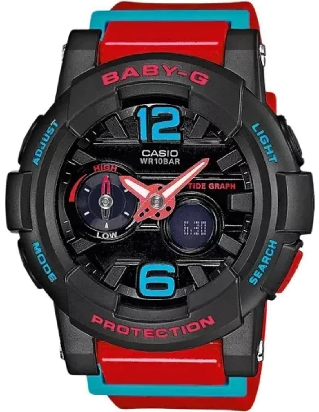 Montre Femme Casio Baby-G BGA-180-4BER Rouge