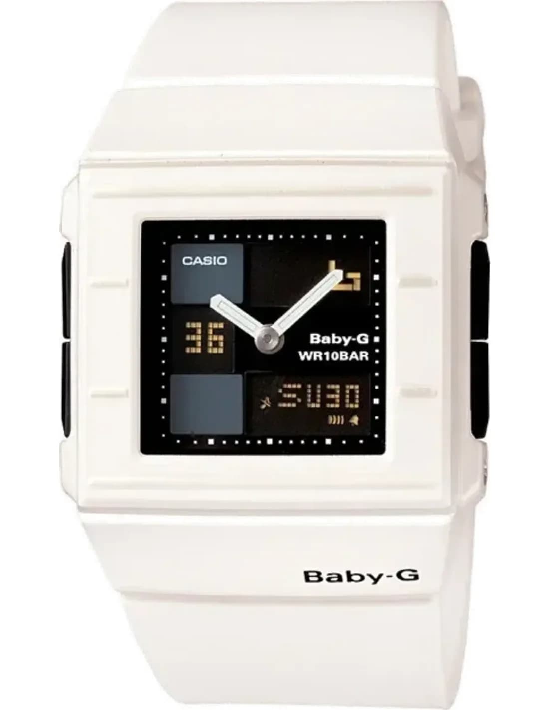 Montre Femme Casio Baby-G BGA-200-7E2ER Blanc