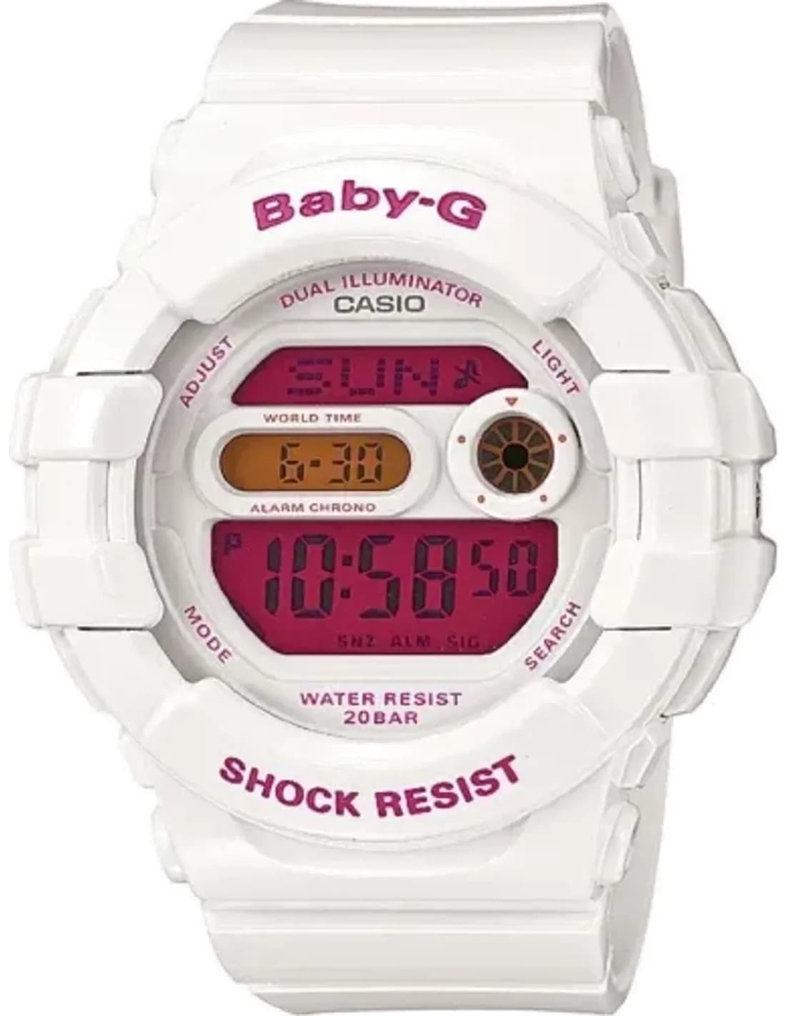 Montre Femme Casio Baby-G BGD-140-7BER Blanc