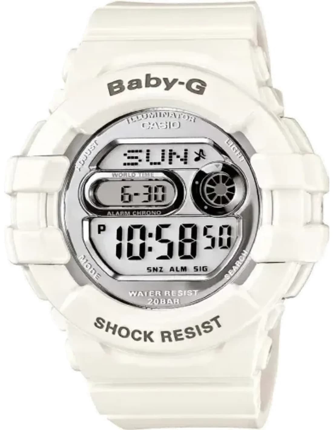 Montre Femme Casio Baby-G BGD-141-7ER Blanc