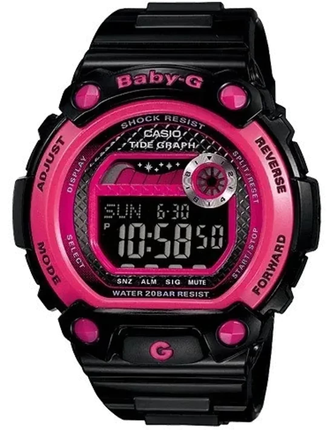 Montre Femme Casio Baby-G BLX-100-1ER Noir