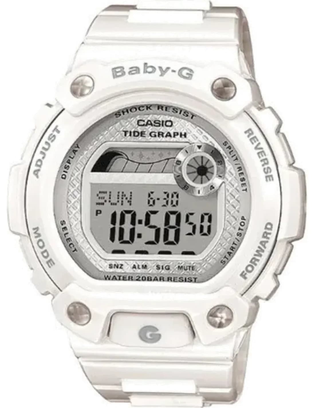 Montre Femme Casio Baby-G BLX-100-7ER Blanc