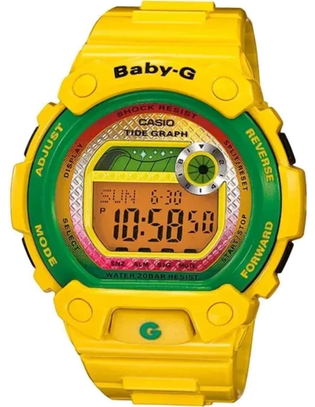 Montre Femme Casio Baby-G BLX-100-9ER Jaune