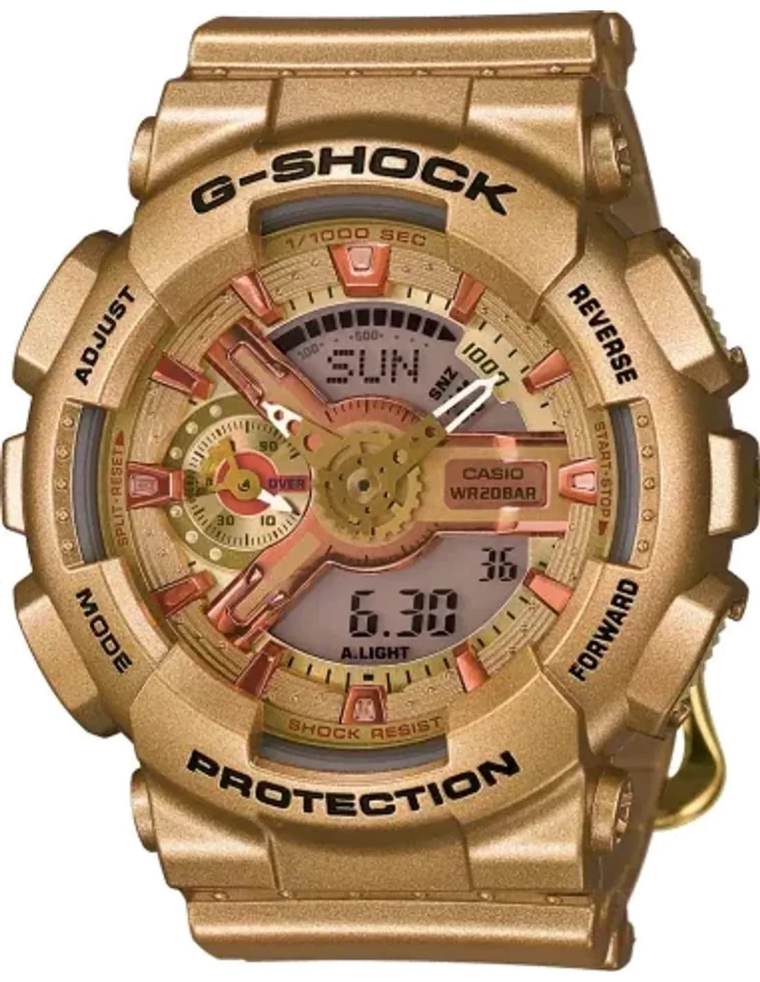 Montre Femme Casio G-Shock GMA-S110GD-4A2ER Or