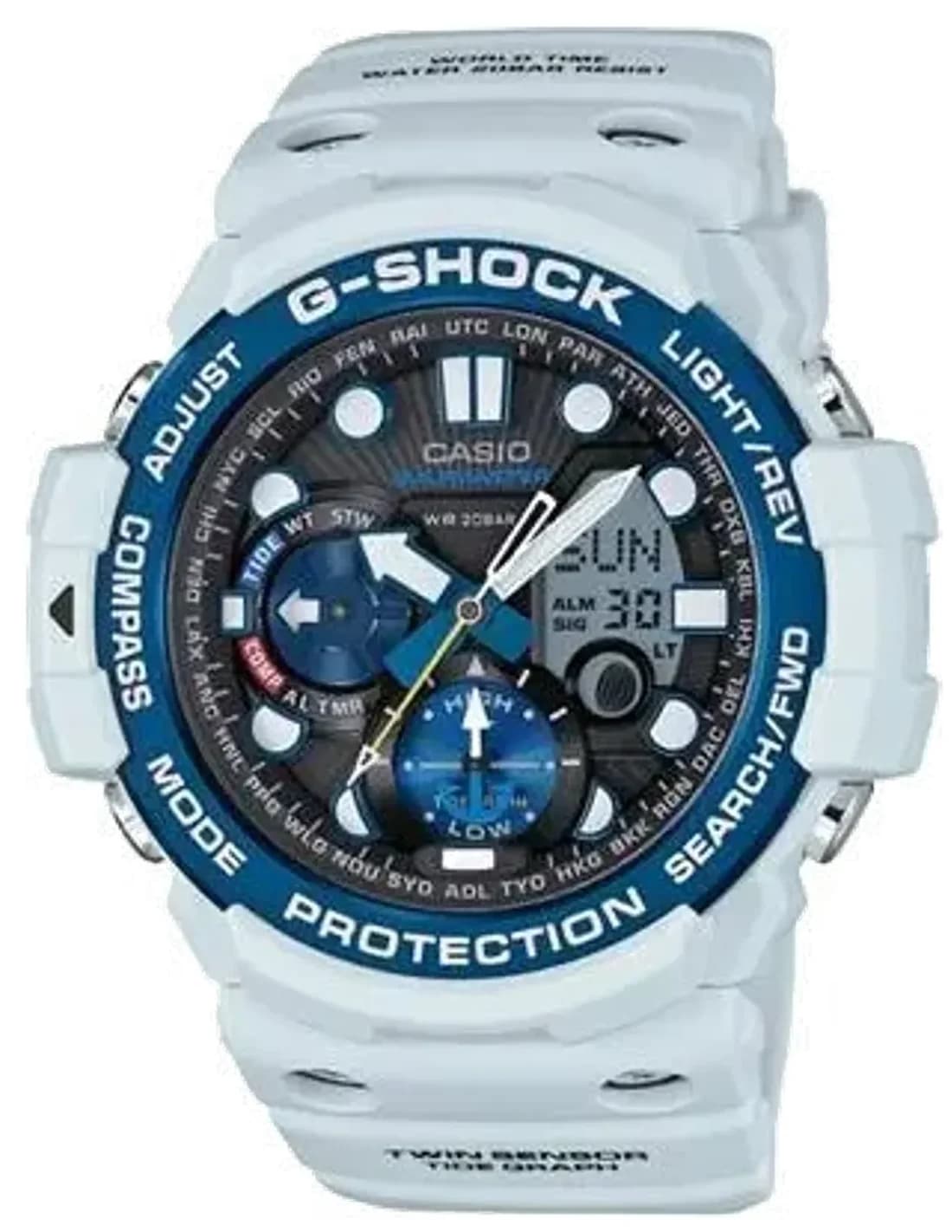Montre Homme Casio Sport GN-1000C-8AER Blanc