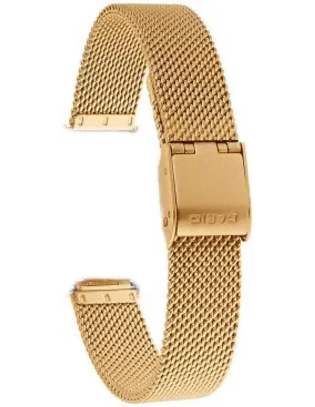 Bracelet Casio en maille dorée en acier inoxydable pour montres modèles LA670