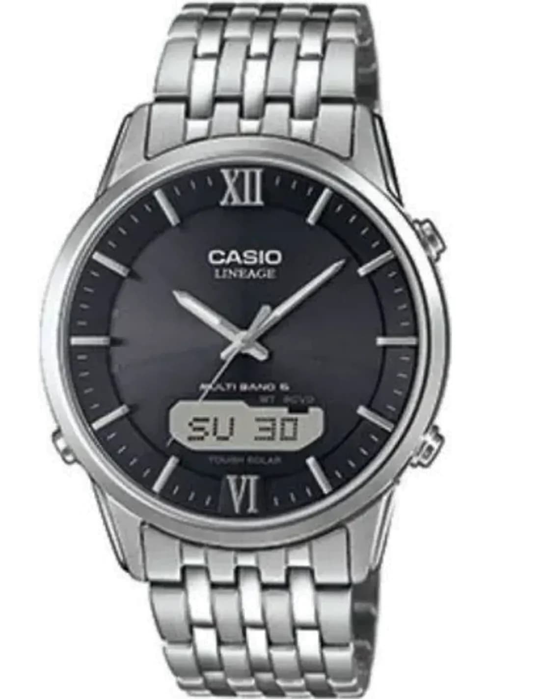 Montre Homme Casio Collection LCW-M180D-1AER Argent