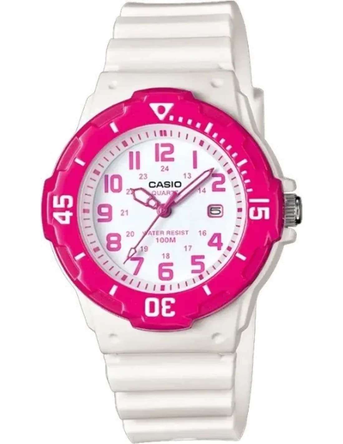 Montre Femme Casio Collection LRW-200H-4BVEF Blanc