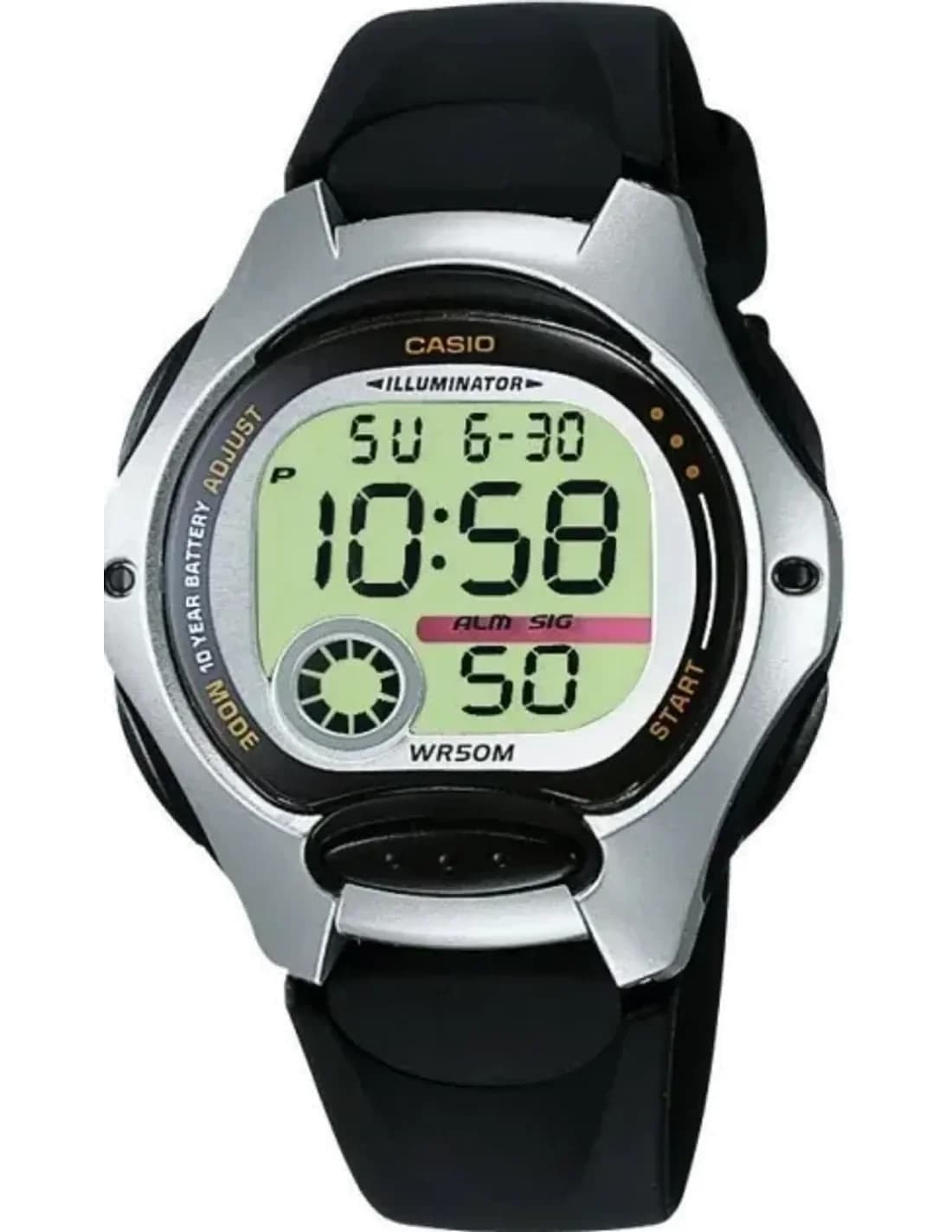 Montre Mixte Casio Collection LW-200V-1AVEF Noir