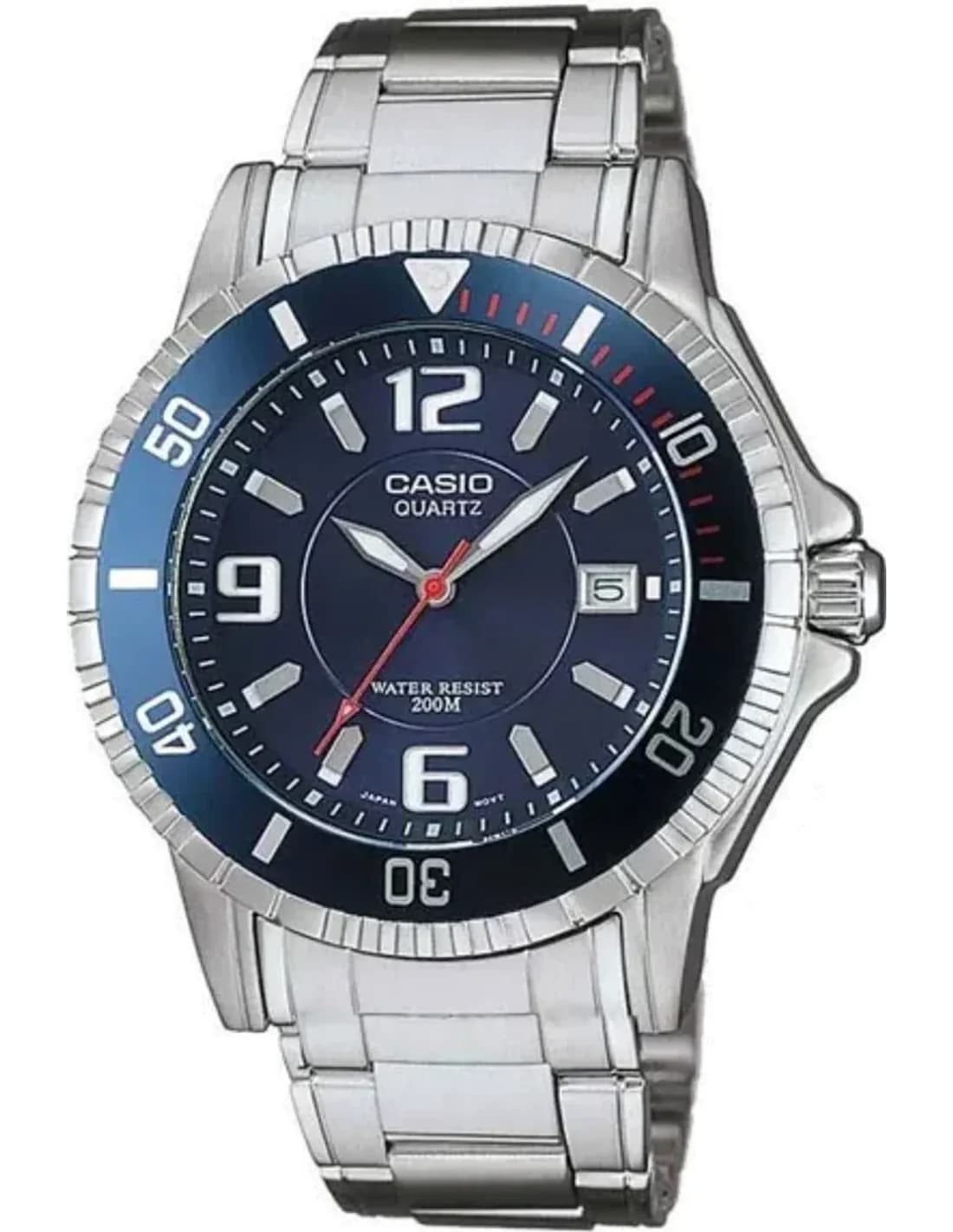 Montre Homme Casio Collection MTD-1053D-2AVES Argent