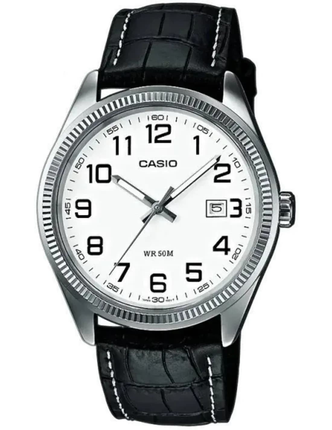 Montre Homme Casio Collection MTP-1302L-7BVEF Bracelet Cuir Noir