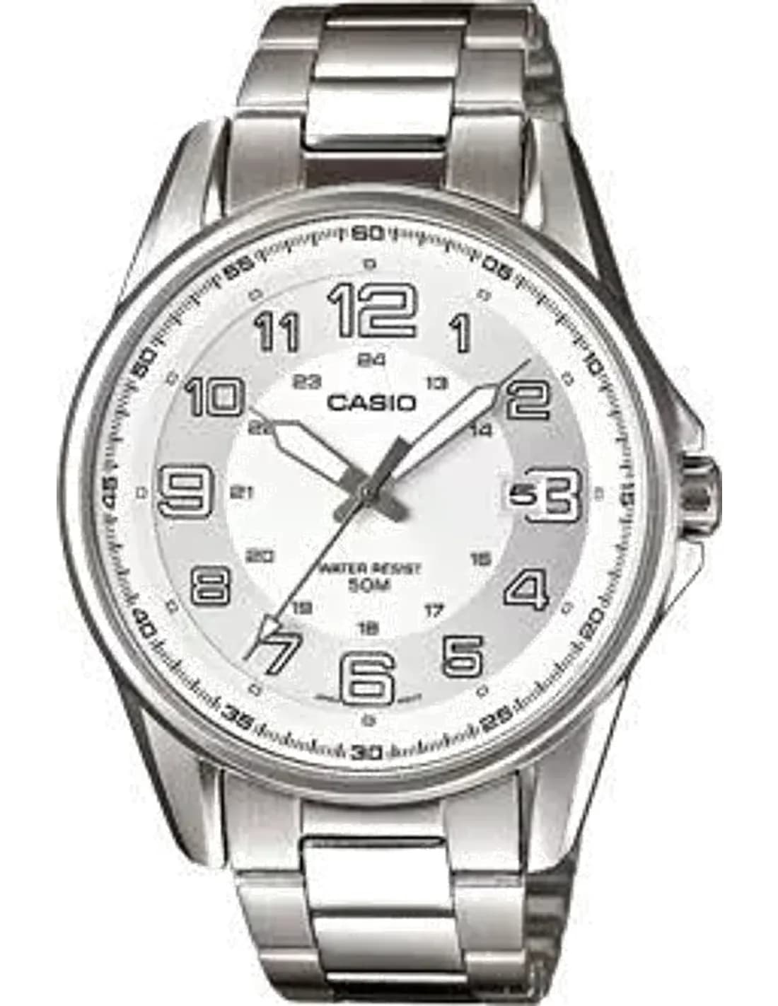 Montre Homme Casio Collection MTP-1372D-7BVEF Maillons polis et brossés