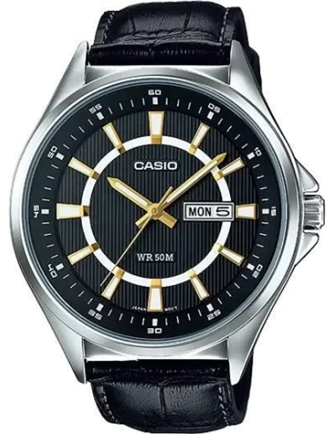 Montre Homme Casio MTP-E108L-1AVEF Noir