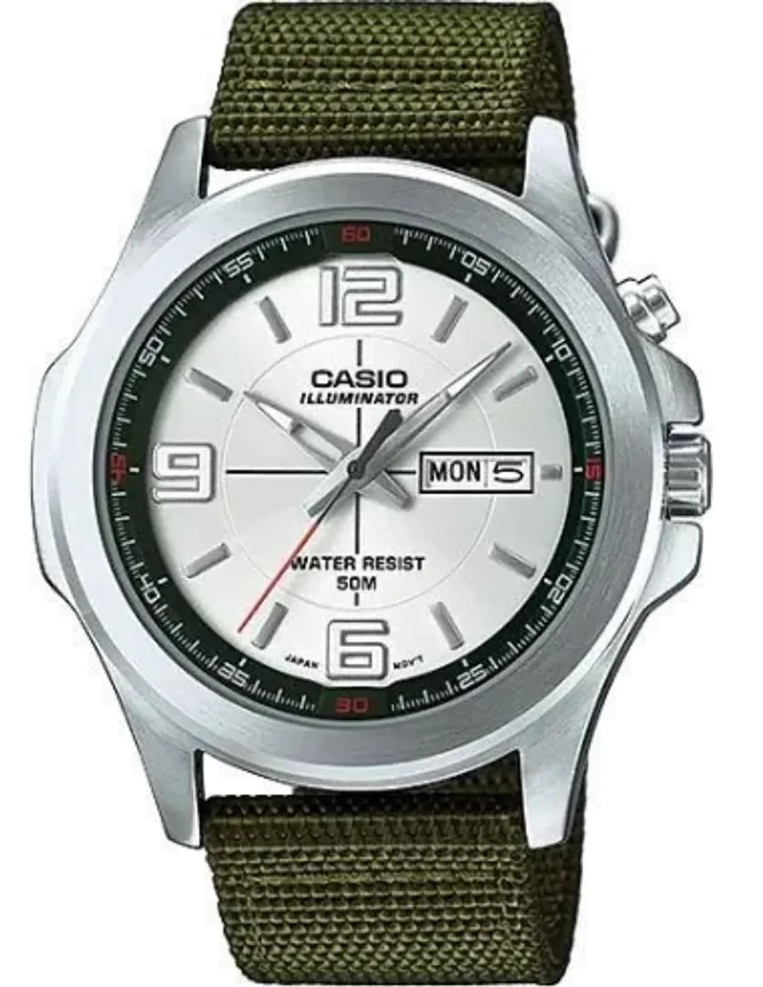 Montre Homme Casio MTP-E202-3AV Vert