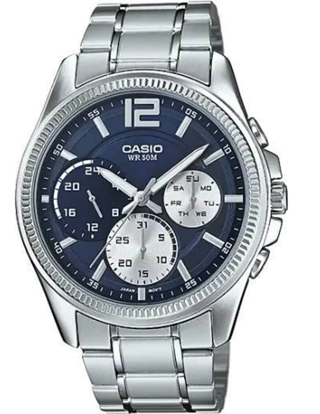 Montre Homme Casio MTP-E305D-2AV Argent