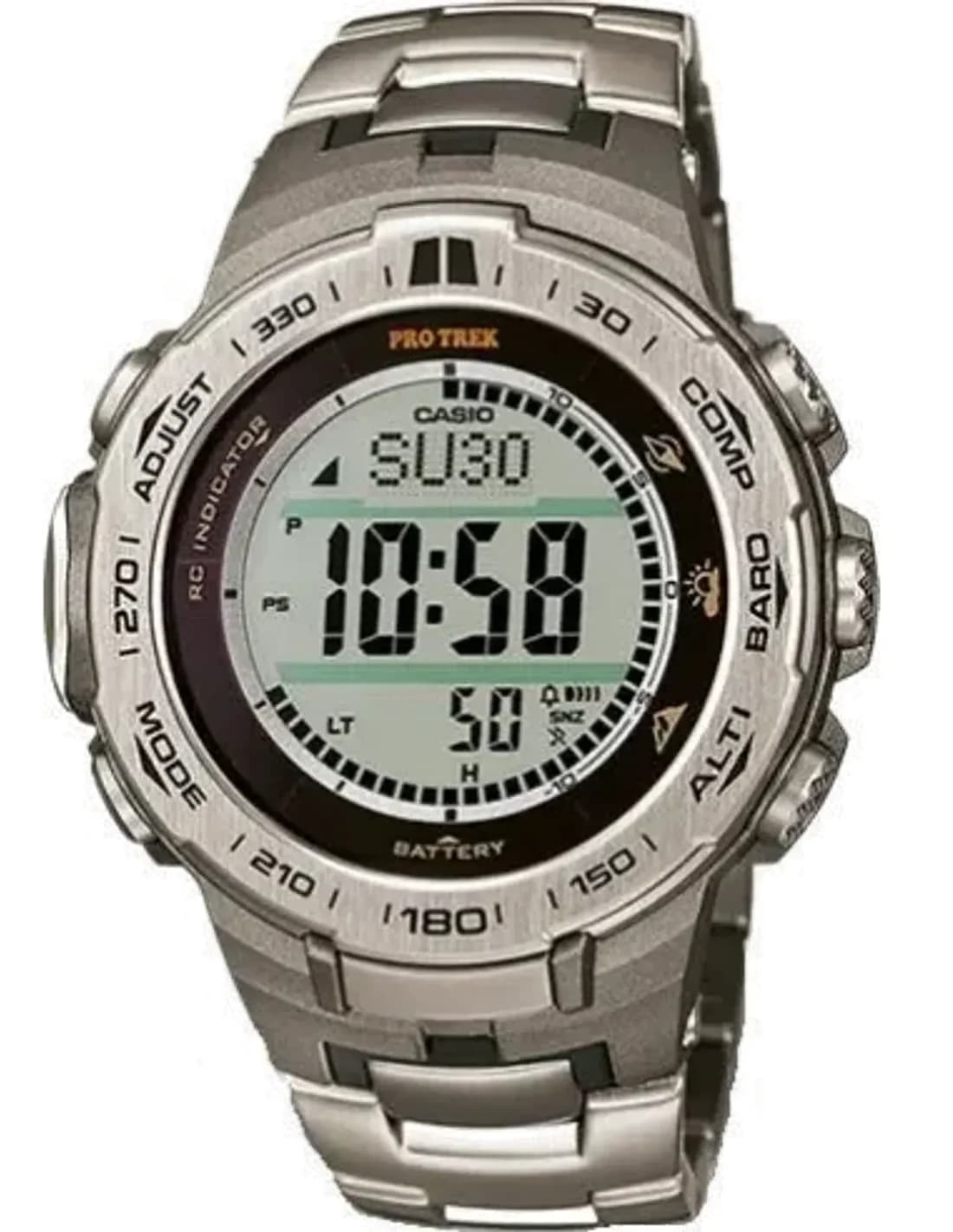 Montre Homme Casio ProTrek PRW-3100T-7ER Argent