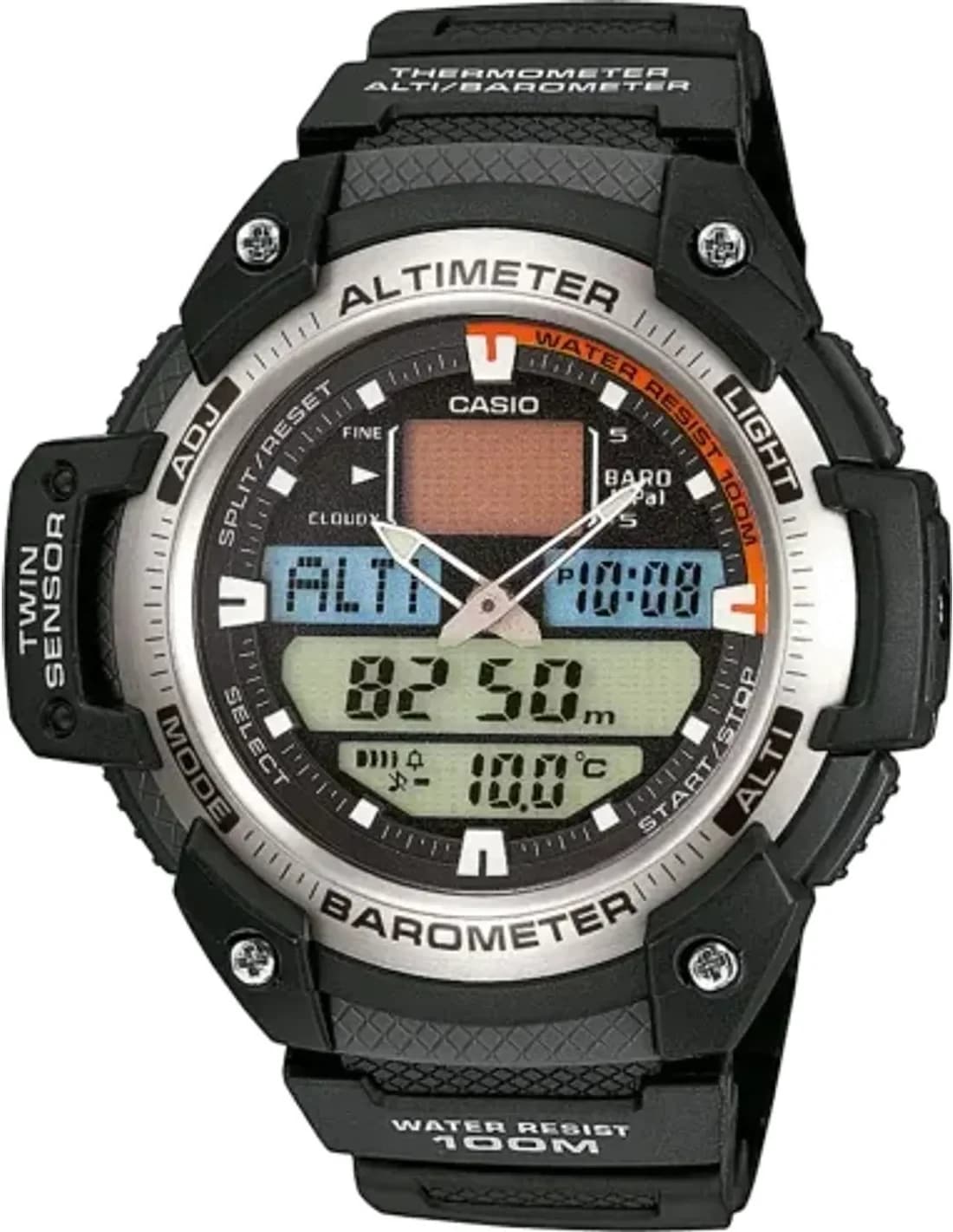 Montre Homme Casio Collection SGW-400H-1BVER Noir