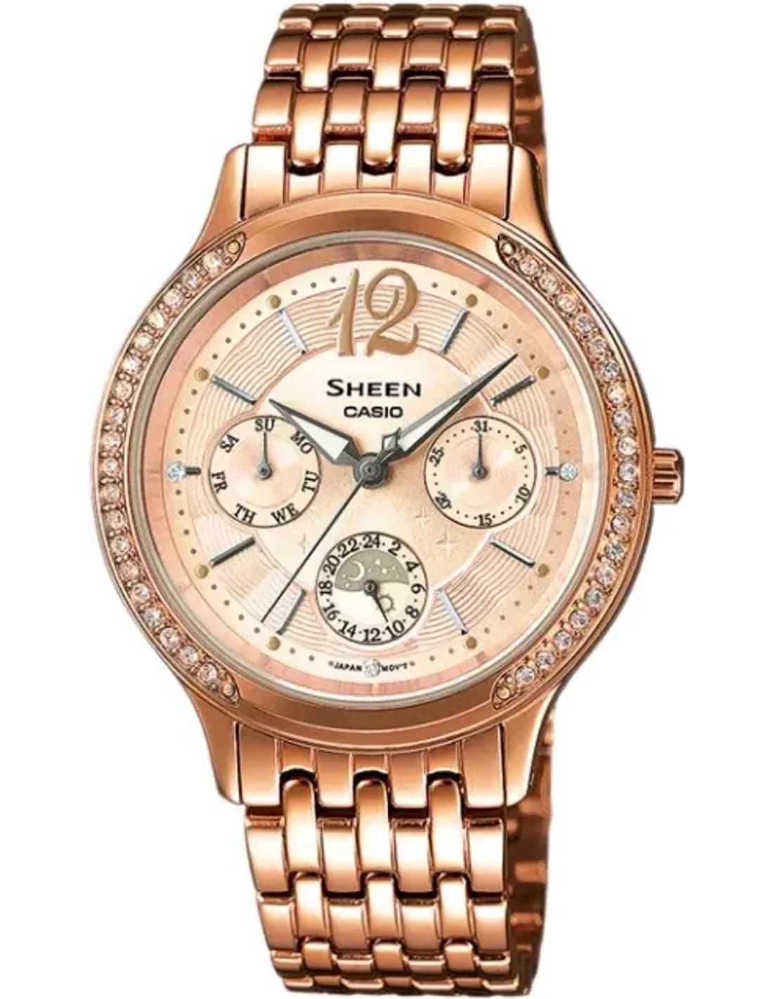 Montre Femme Casio Sheen SHE-3030PG-9AUER Or Rose
