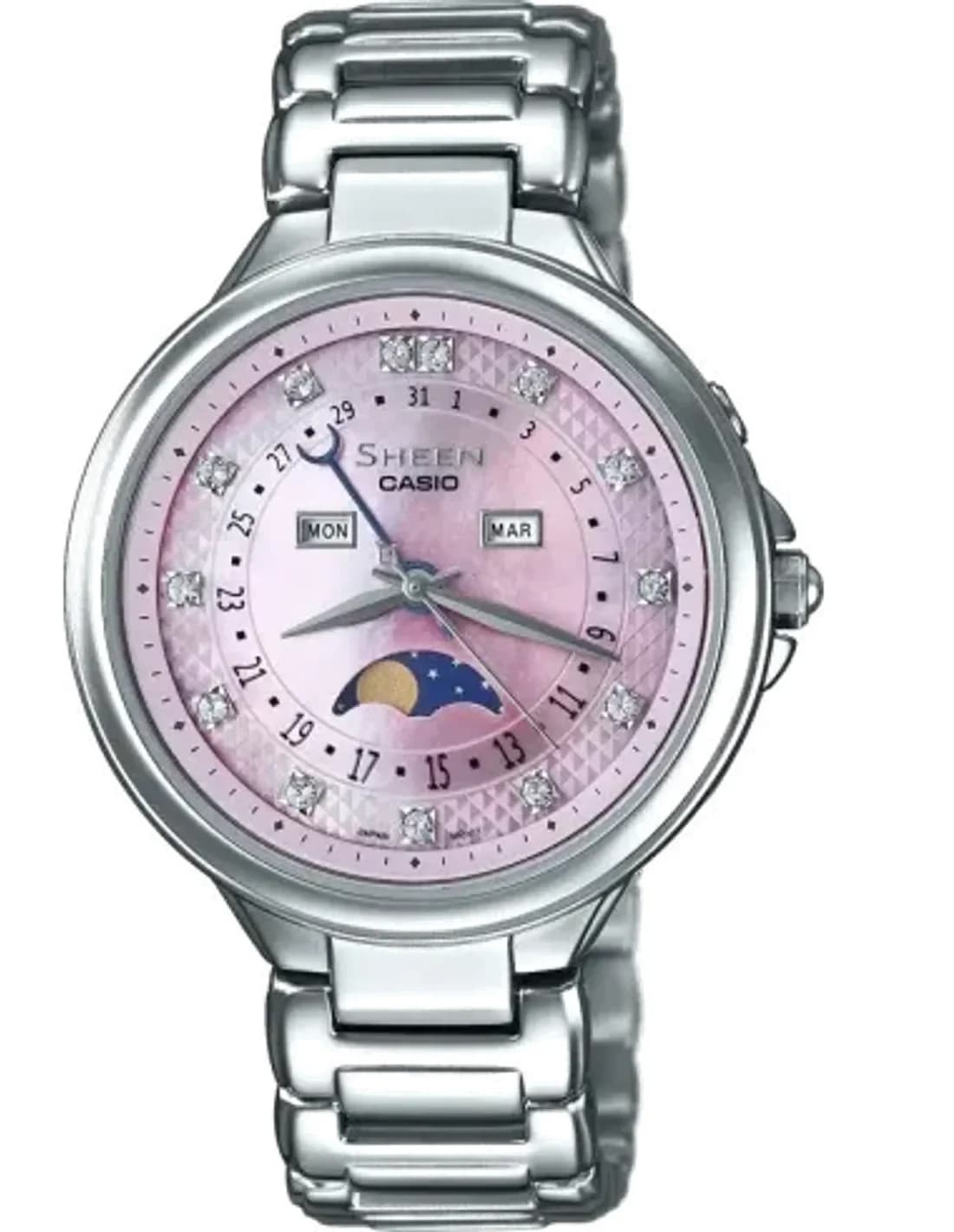 Montre Femme Casio Sheen SHE-3044D-4AUER Argent