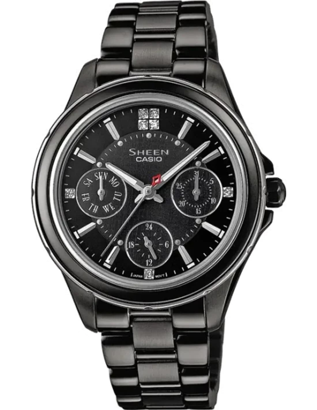 Montre Femme Casio Sheen SHE-3508B-1AUER Noir