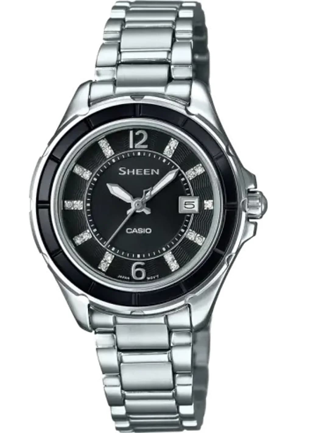 Montre Femme Casio Sheen SHE-4045D-1AUER Argent