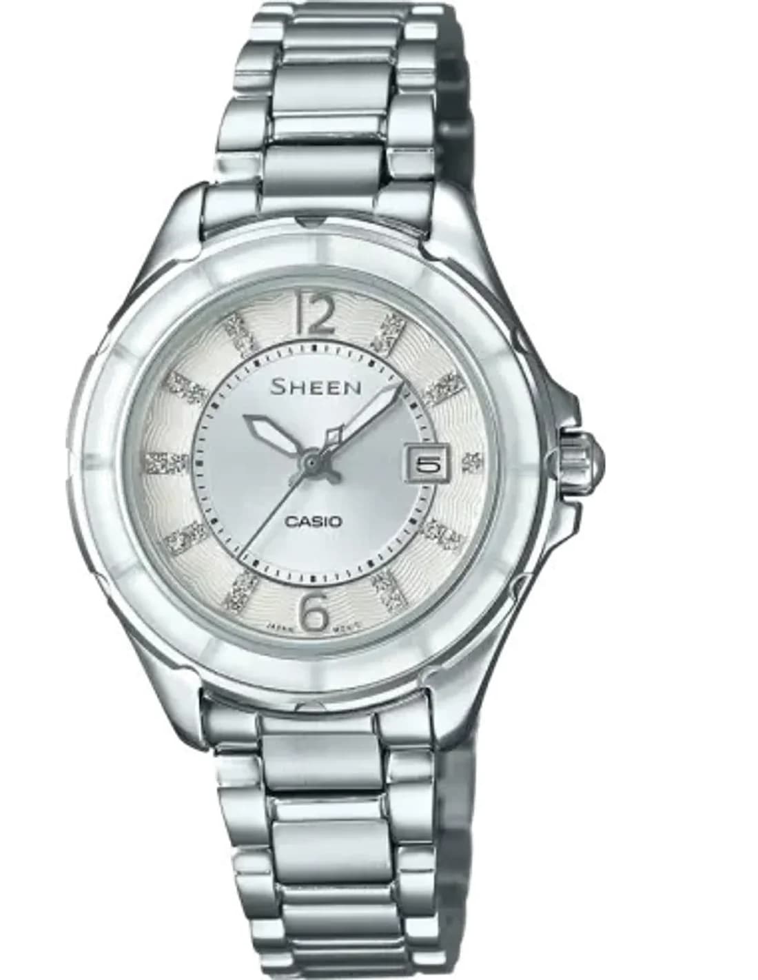 Montre Femme Casio Sheen SHE-4045D-7AUER Argent