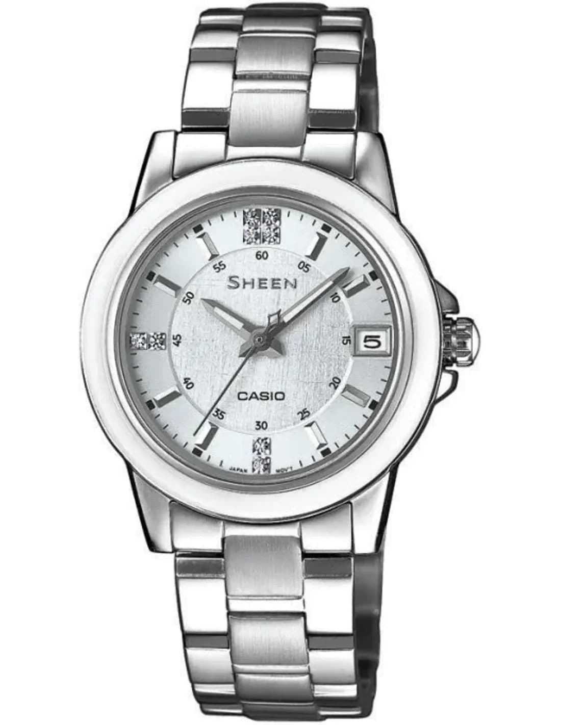 Montre Femme Casio Sheen SHE-4512D-2AUER Argent