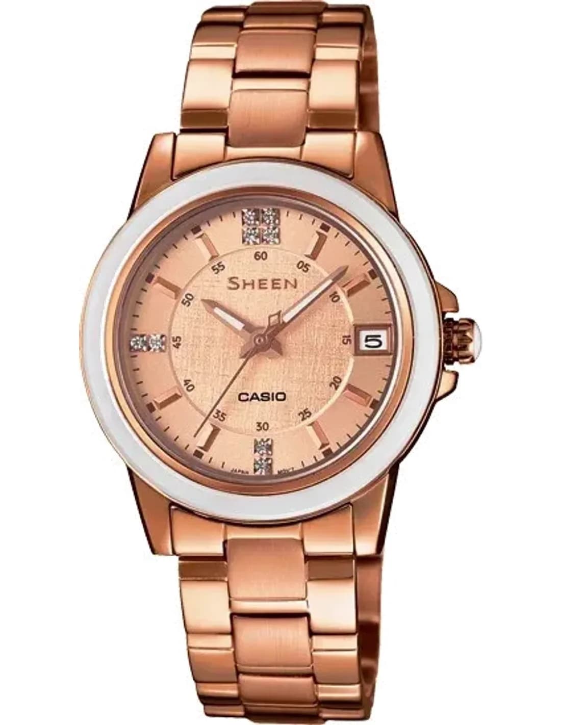 Montre Femme Casio Sheen SHE-4512PG-9AUER Or Rose