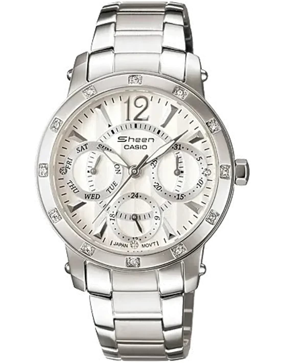 Montre Femme Casio Sheen SHN-3012D-7A Argent