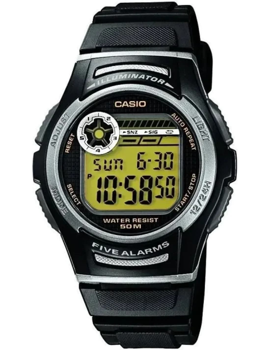 Montre Homme Casio Collection W-213-9AVES Noir