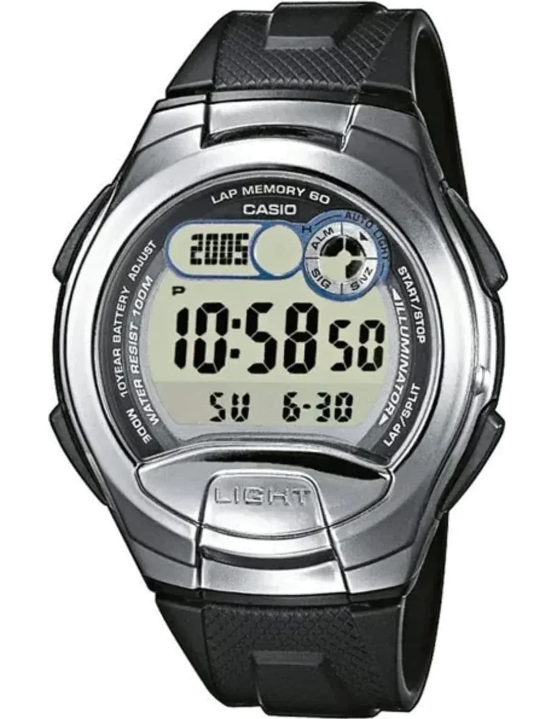 Montre Homme Casio Collection W-752-1AVES Noir