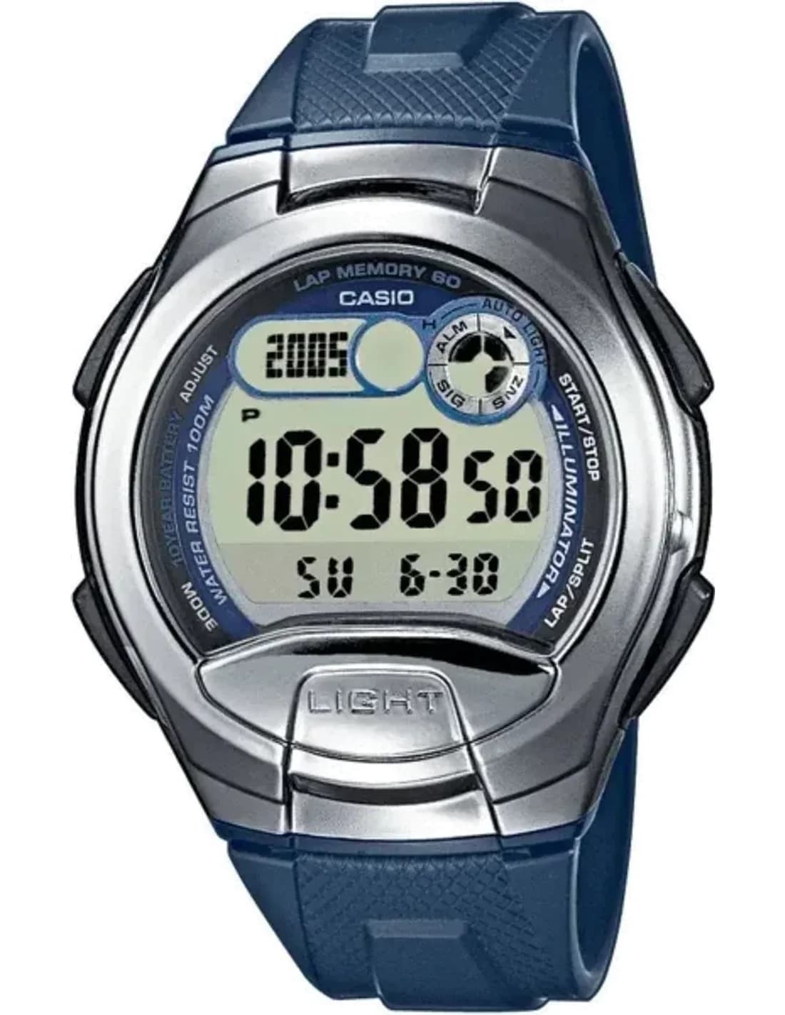Montre Homme Casio Collection W-752-2AVES Bleu