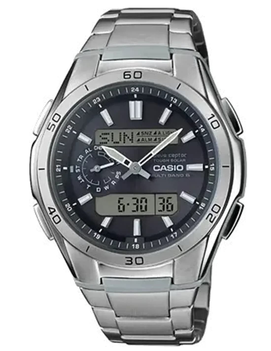 Montre Homme Casio Waveceptor WVA-M650TD-1AER Argent