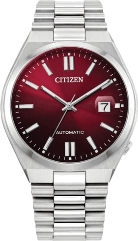 Montre Citizen NJ0150-56W Automatique Cadran Rouge Acier